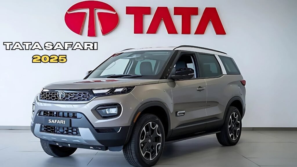 Tata Safari 2025 लॉन्च जानें कीमत, शानदार इंटीरियर और 20Kmpl माइलेज